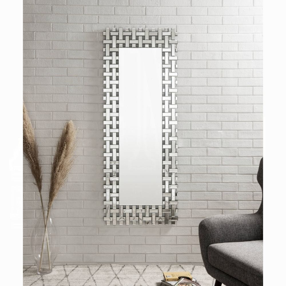 ACME Furniture - Dominic Accent Mirror - Mirrored - 97720 view 3