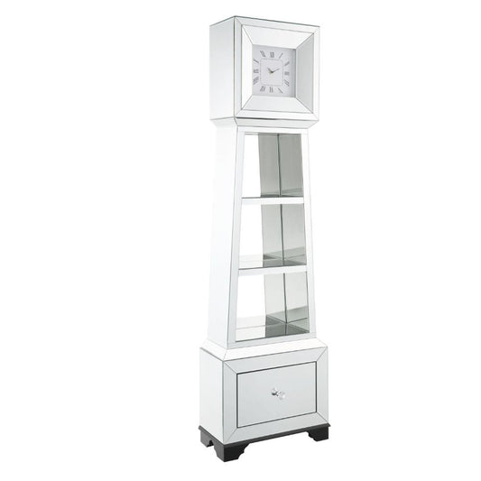 ACME Furniture - Dominic - Grandfather Clock - Mirrored - 97048 view 1
