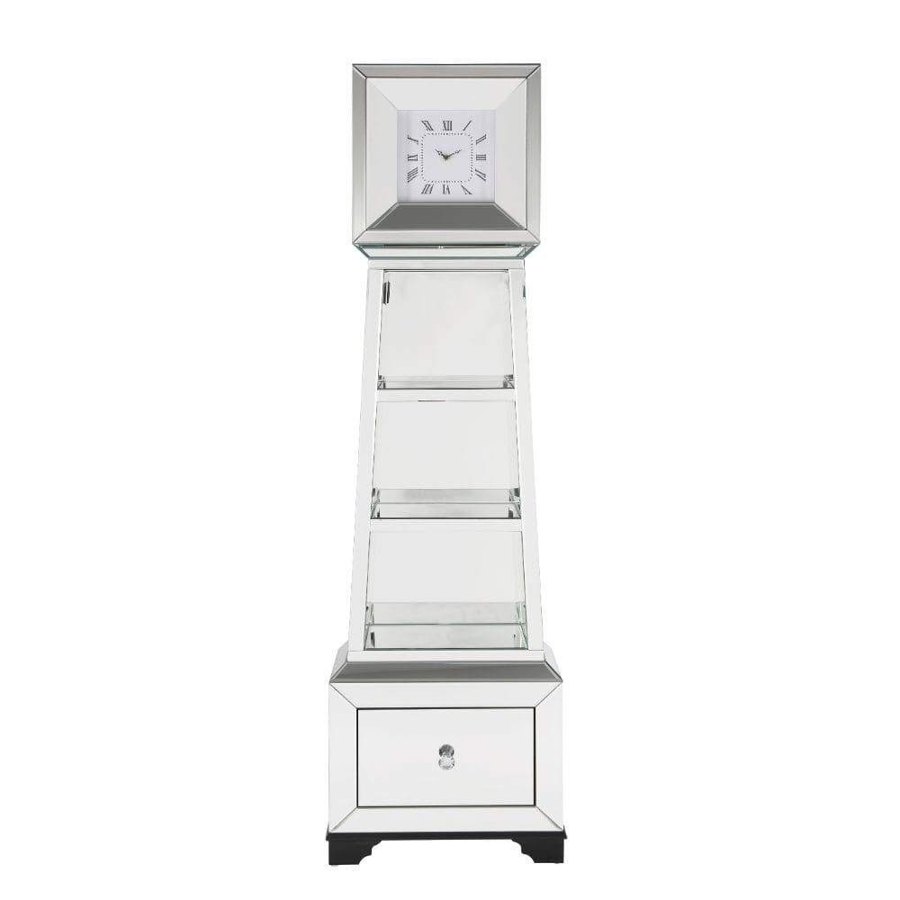 ACME Furniture - Dominic - Grandfather Clock - Mirrored - 97048 view 2