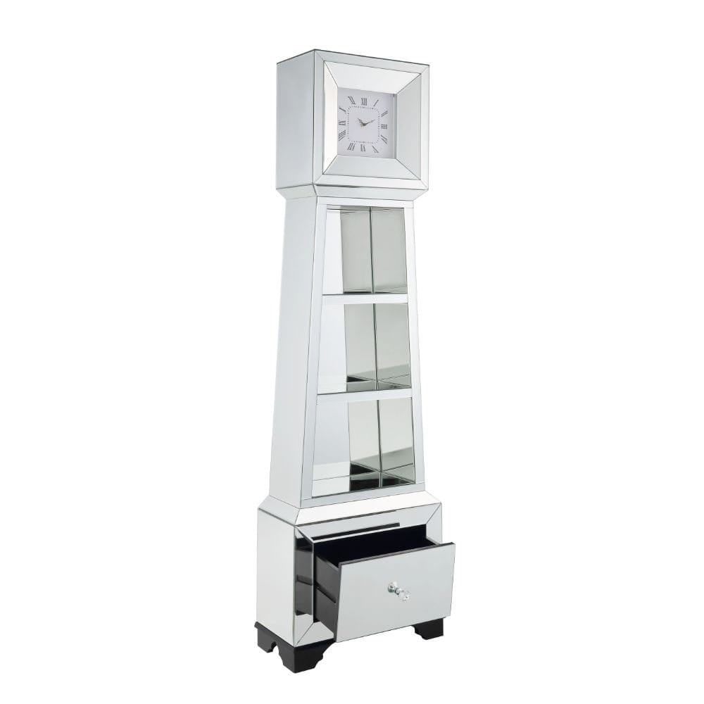 ACME Furniture - Dominic - Grandfather Clock - Mirrored - 97048 view 3