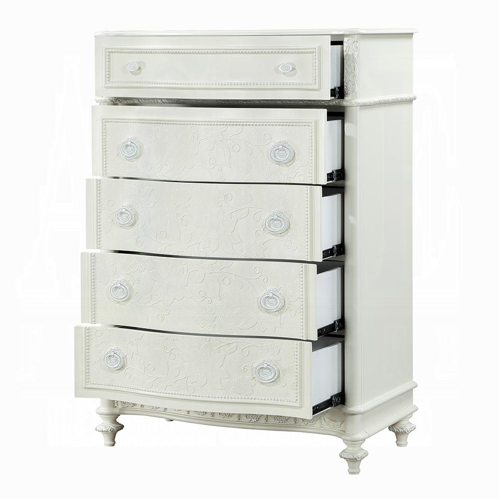 ACME Furniture - Dorothy Chest - Ivory Finish - BD02270 veiw 3