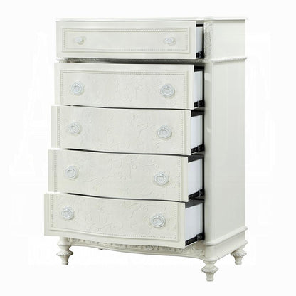 ACME Furniture - Dorothy Chest - Ivory Finish - BD02270 veiw 3