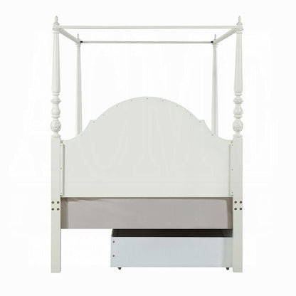 ACME Furniture - Dorothy Full Bed (Wooden Poster) - Ivory Finish - BD02259F veiw 5