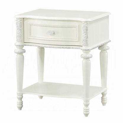ACME Furniture - Dorothy Nightstand w/1 Drawer - Ivory Finish - BD02267 veiw 1
