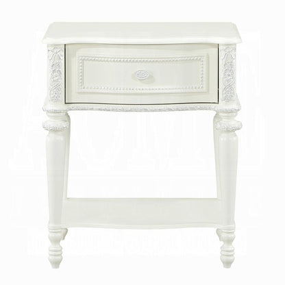 ACME Furniture - Dorothy Nightstand w/1 Drawer - Ivory Finish - BD02267 veiw 2