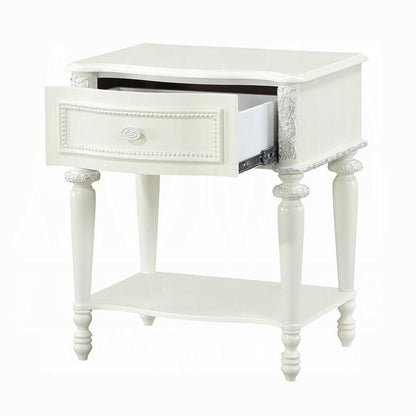 ACME Furniture - Dorothy Nightstand w/1 Drawer - Ivory Finish - BD02267 veiw 3