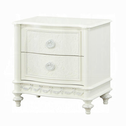 ACME Furniture - Dorothy Nightstand w/2 Drawers - Ivory Finish - BD02266 veiw 1