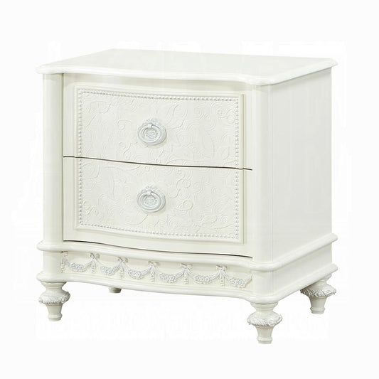ACME Furniture - Dorothy Nightstand w/2 Drawers - Ivory Finish - BD02266 veiw 1
