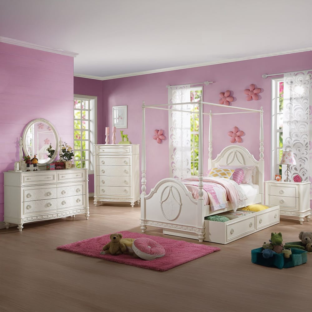 ACME Furniture - Dorothy - Trundle (Twin)-Optional - Ivory - BD02263 view 7