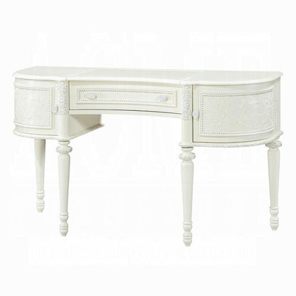 ACME Furniture - Dorothy Vanity Desk w/Mirror - Ivory Finish - BD02271 veiw 1
