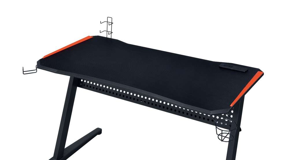 ACME Furniture - Dragi Gaming Table w/USB Port - 93125 veiw 4