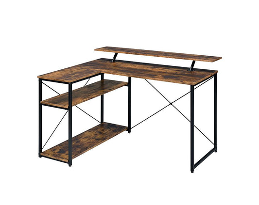 ACME Furniture - Drebo Writing Desk - Weathered Oak & Black Finish - 92755 veiw 1