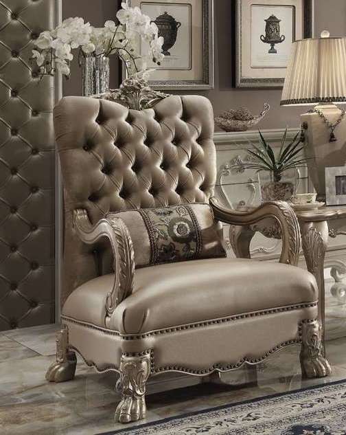 ACME Furniture - Dresden Accent Chair w/1 Pillow - 52092 veiw 1