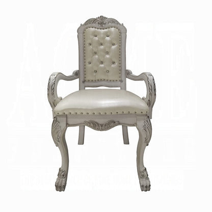 ACME Furniture - Dresden Arm Chair (Set of 2) - Bone White - DN01697 view 2