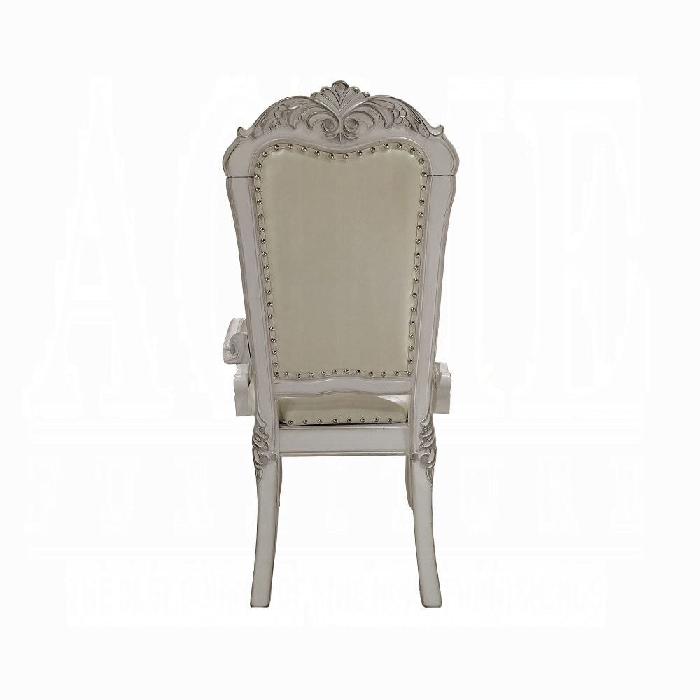 ACME Furniture - Dresden Arm Chair (Set of 2) - Bone White - DN01697 view 4