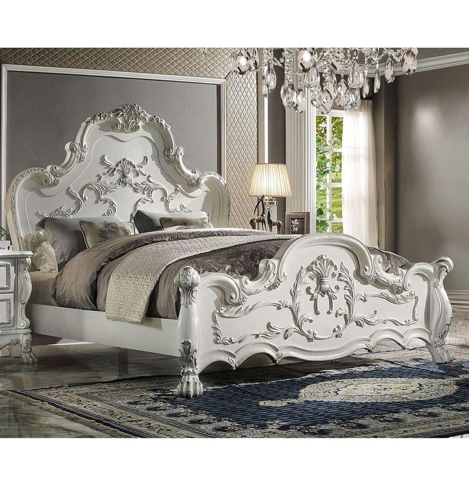 ACME Furniture - Dresden California King Bed - Bone White - BD01706CK view 5