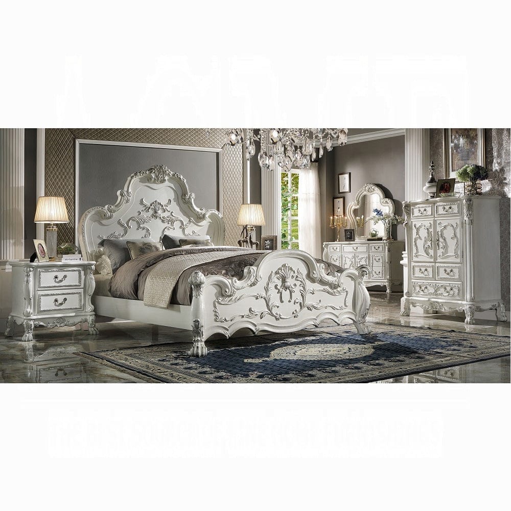 ACME Furniture - Dresden California King Bed - Bone White - BD01706CK view 6