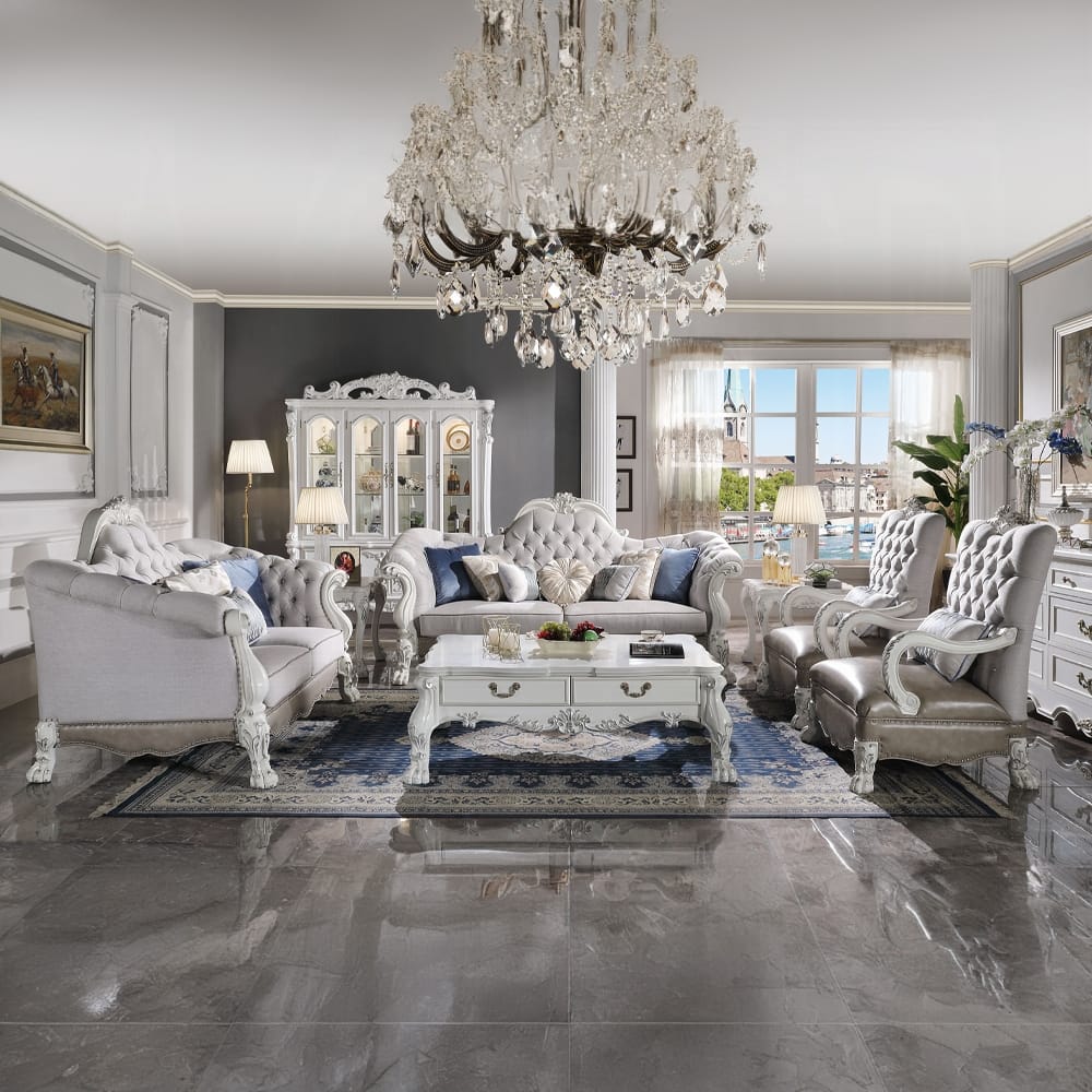 ACME Furniture - Dresden Coffee Table - Bone White Finish - LV01686 view 7