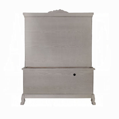 ACME Furniture - Dresden Computer Desk & Hutch - Bone White - OF01717 view 3