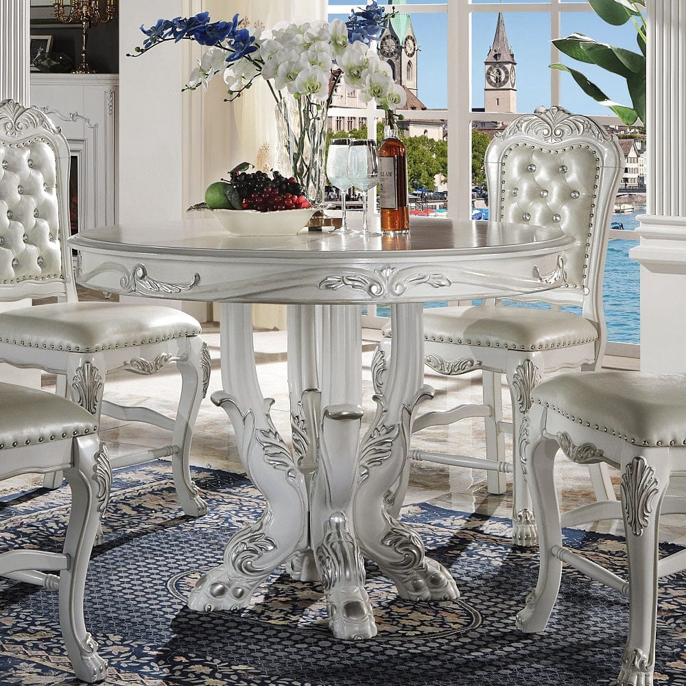 ACME Furniture - Dresden Counter Height Table - Bone White - DN01703 view 3