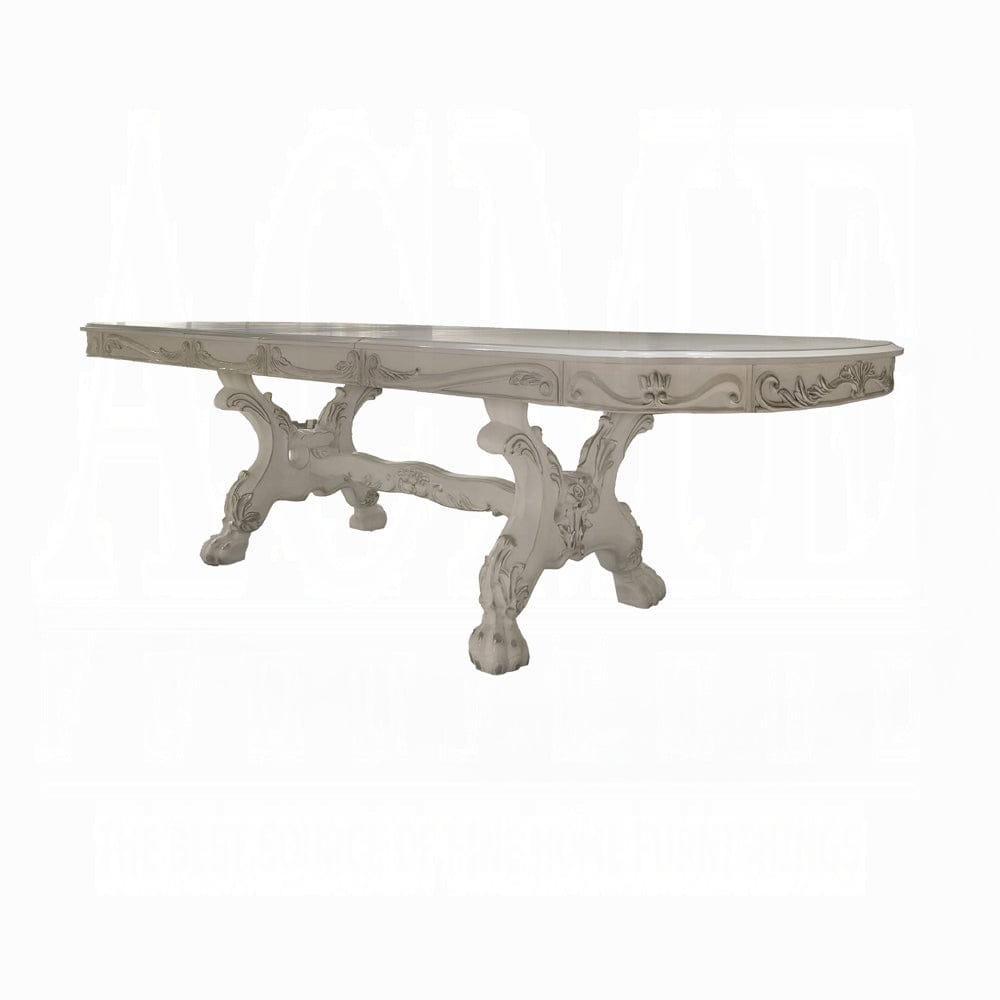 ACME Furniture - Dresden Dining Table (136in) - Bone White - DN01695 view 1