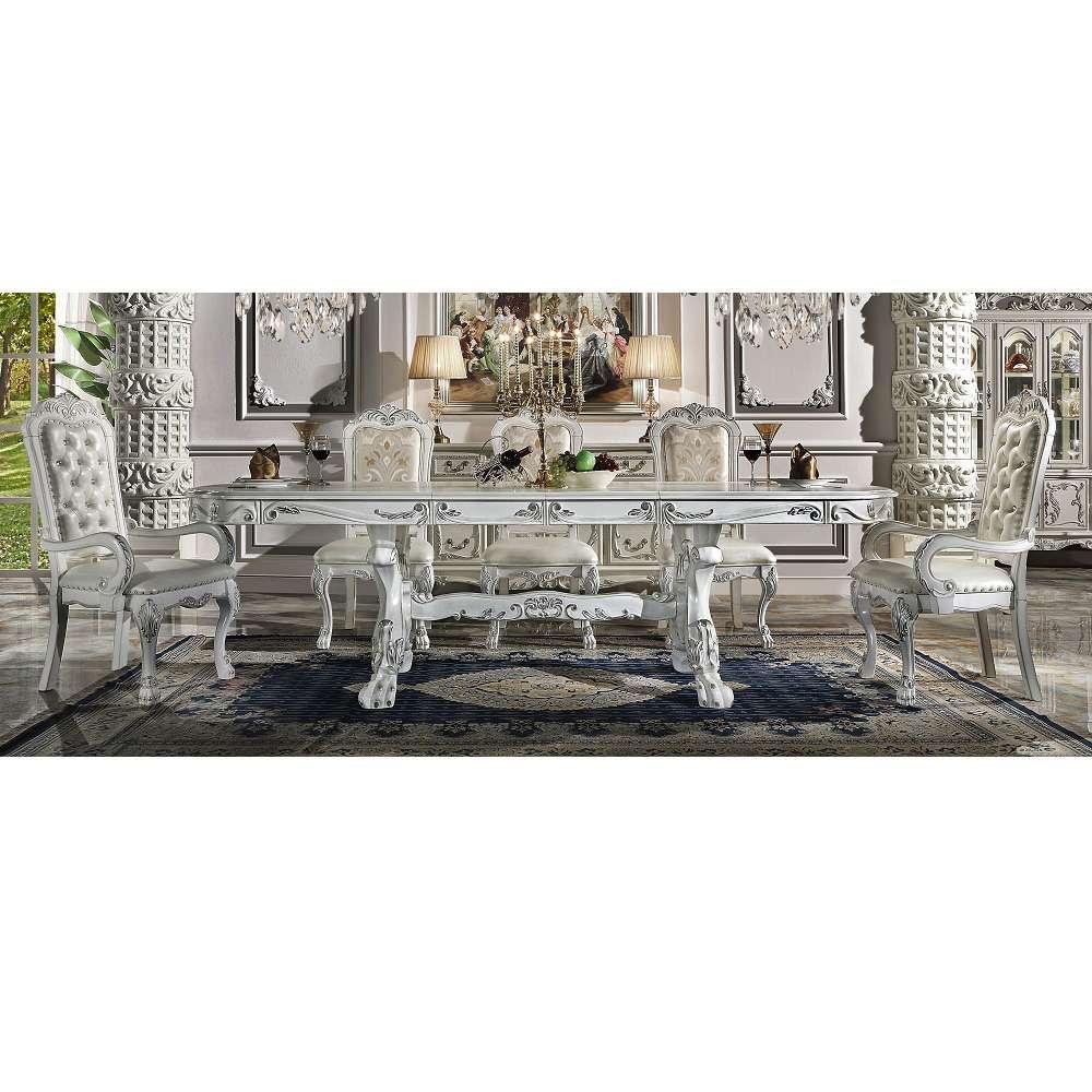 ACME Furniture - Dresden Dining Table (136in) - Bone White - DN01695 view 4