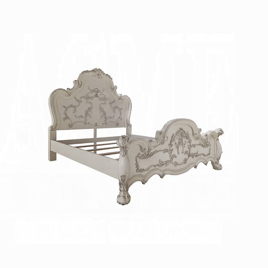 ACME Furniture - Dresden Eastern King Bed - Bone White - BD01707EK view 1