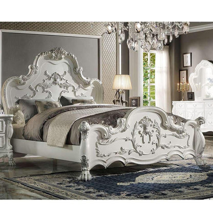 ACME Furniture - Dresden Eastern King Bed - Bone White - BD01707EK view 5