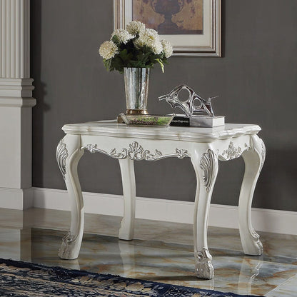 ACME Furniture - Dresden End Table - Bone White - LV01692 view 4
