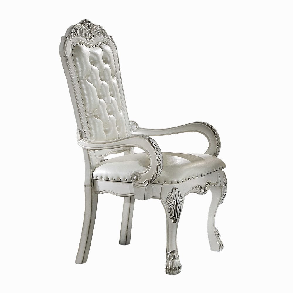 ACME Furniture - Dresden Executive Office Chair - Synthetic Leather & Bone White - OF01716 view 1