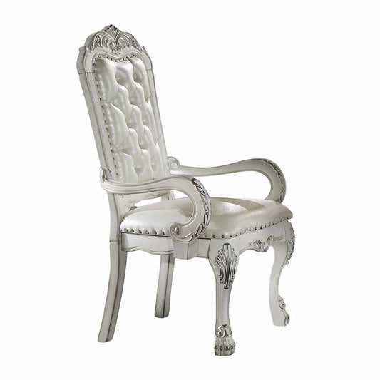 ACME Furniture - Dresden Executive Office Chair - Synthetic Leather & Bone White - OF01716 view 1