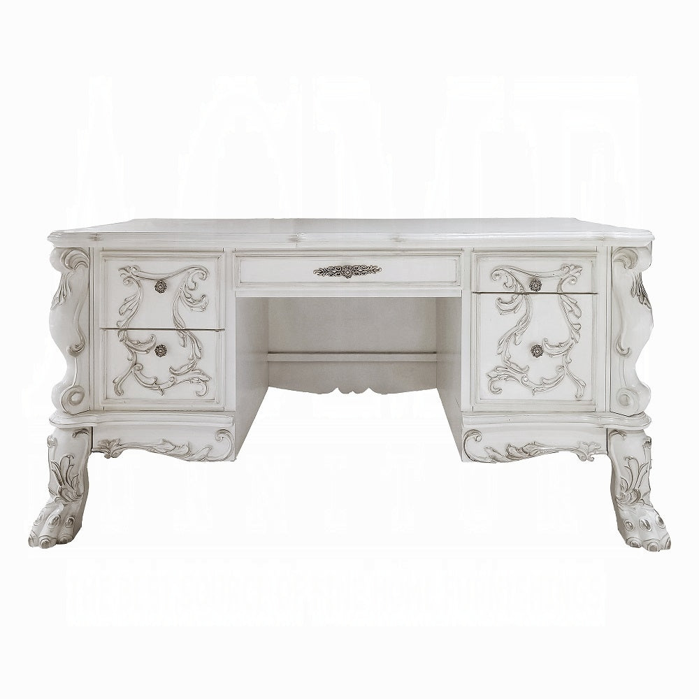 ACME Furniture - Dresden Executive Writing Desk - Bone White - OF01715 view 2