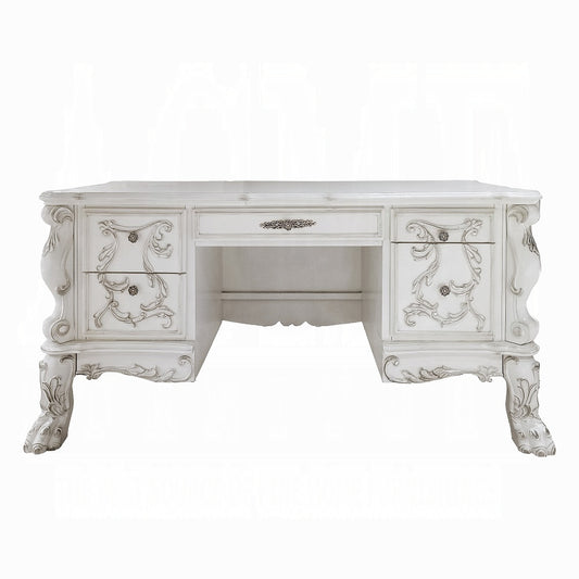 ACME Furniture - Dresden Executive Writing Desk - Bone White - OF01715 view 2