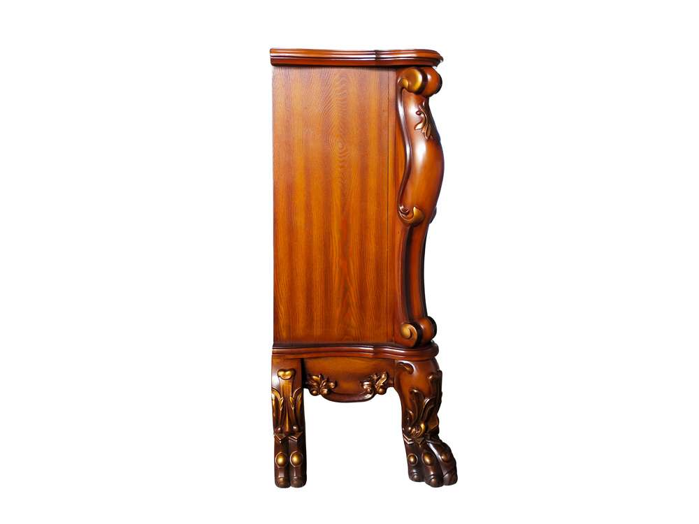 ACME Furniture - Dresden Fireplace - Cherry Oak - AC01309 veiw 4