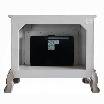 ACME Furniture - Dresden Fireplace - Vintage Bone White - AC01310 view 4