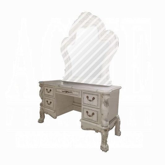 ACME Furniture - Dresden II Vanity Desk - Bone White - BD01678 view 1