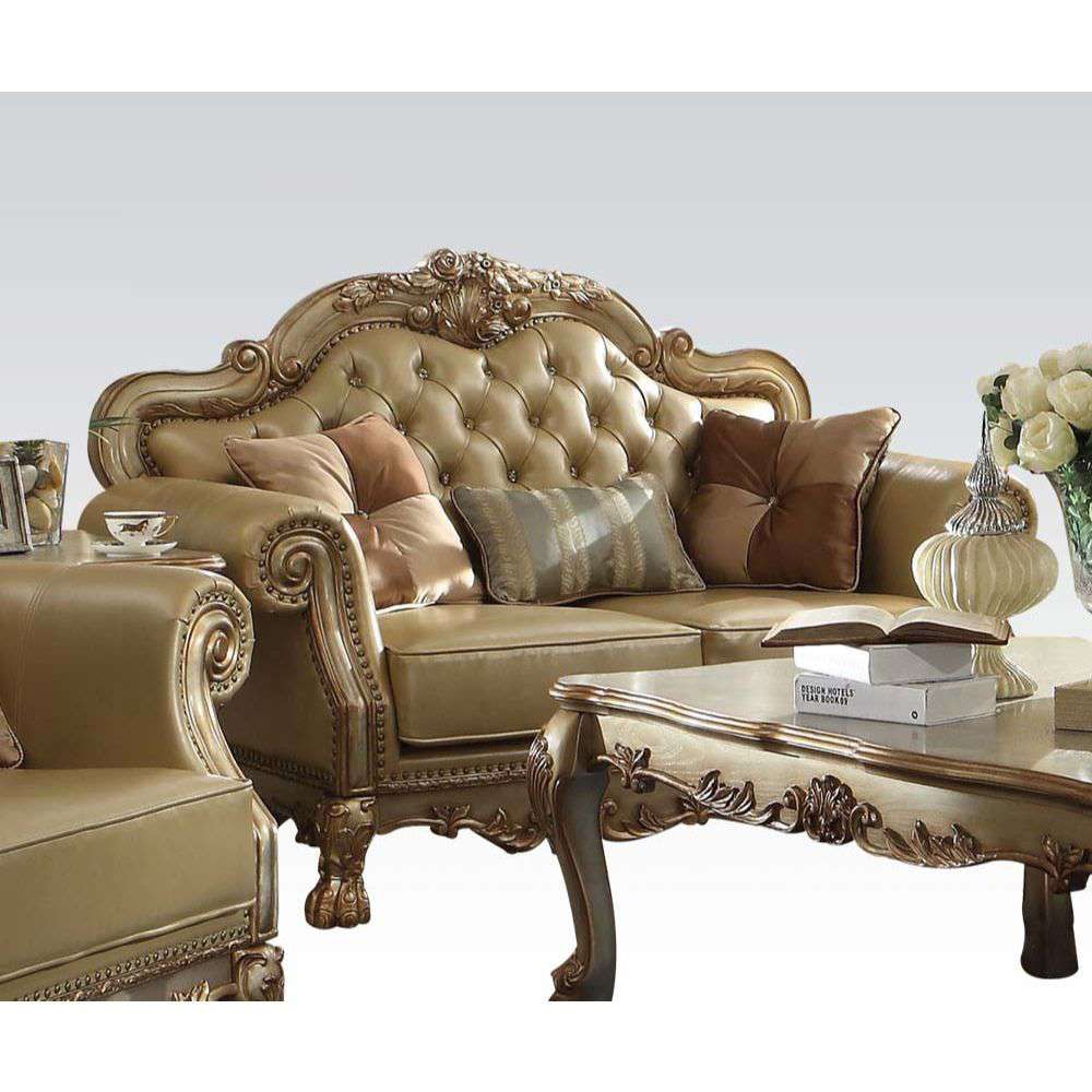 ACME Furniture - Dresden Loveseat (w/3 Pillows) - 53161 view 2