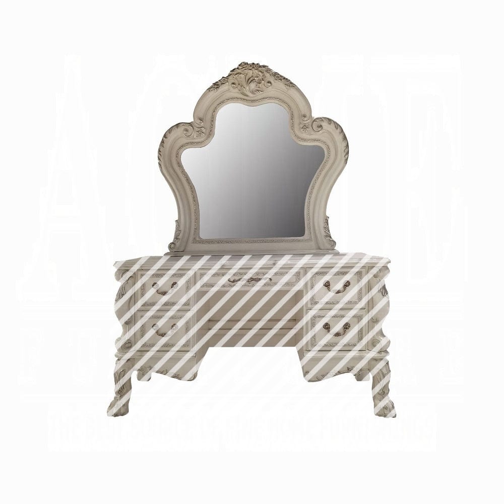 ACME Furniture - Dresden Mirror - Bone White - BD01676 view 3