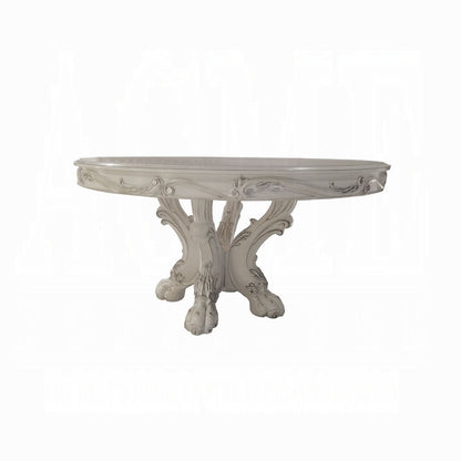 ACME Furniture - Dresden Round Dining Table - Bone White - DN01700 veiw 1