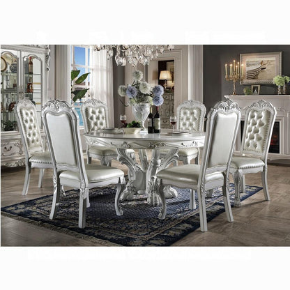 ACME Furniture - Dresden Round Dining Table - Bone White - DN01700 veiw 3