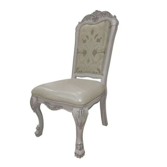 ACME Furniture - Dresden Side Chair (Set of 2) - Bone White - DN01696 veiw 1