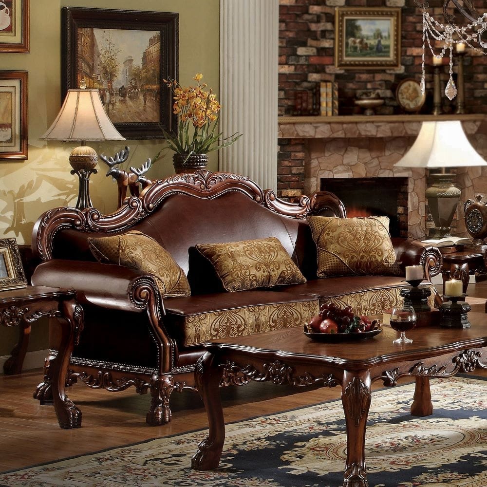 ACME Furniture - Dresden Sofa (w/3 Pillows) - 15160 view 4
