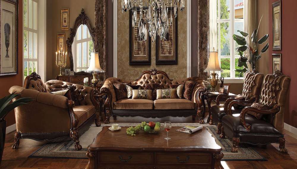 ACME Furniture - Dresden Sofa (w/7 Pillows) - 52095 veiw 2