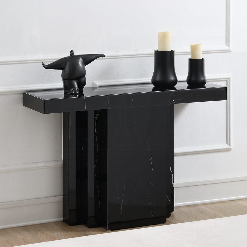 ACME Furniture - Drisana Console Table - Black Mirrored Finish - AC03870 view 3