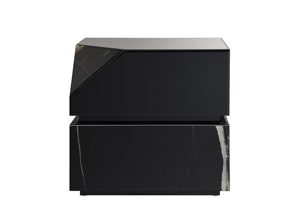 ACME Furniture - Drisana End Table - Black Mirrored Finish - LV03866 view 2
