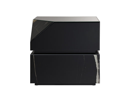 ACME Furniture - Drisana End Table - Black Mirrored Finish - LV03866 view 2