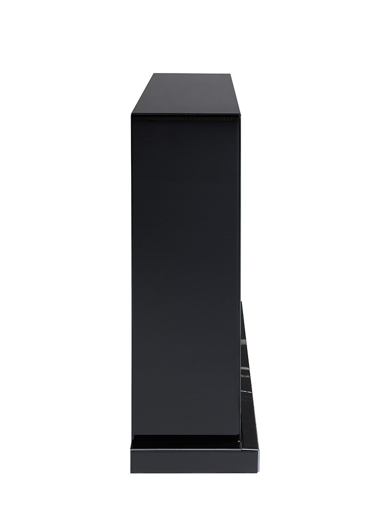 ACME Furniture - Drisana Fireplace - Black Mirrored Finish - AC03869 veiw 4