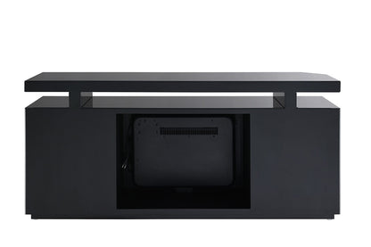 ACME Furniture - Drisana TV Stand w/Fireplace - Black Mirrored Finish - LV03868 veiw 5