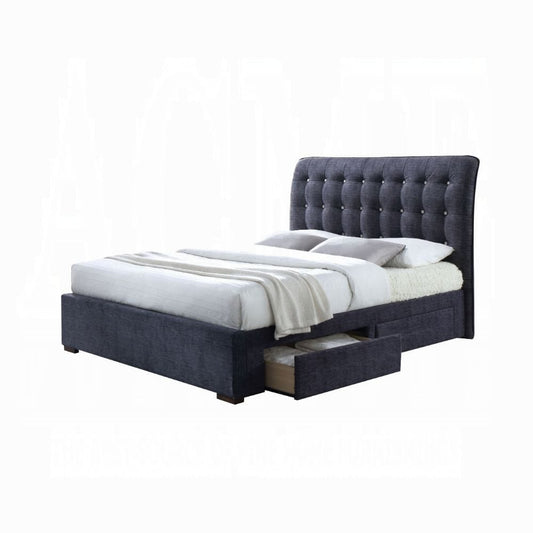 ACME Furniture - Drorit Eastern King Bed w/Storage - 25677EK - CLOSEOUT view 1