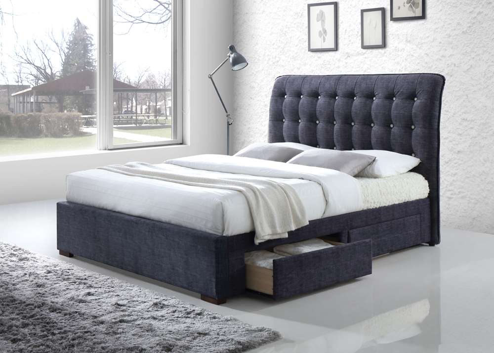 ACME Furniture - Drorit Eastern King Bed w/Storage - 25677EK - CLOSEOUT view 2